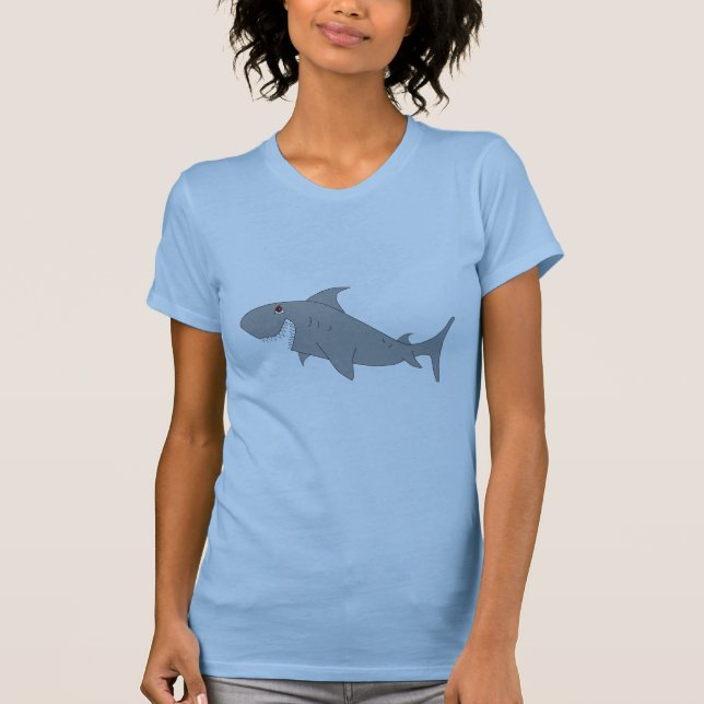 Haifisch-Frauen-T - Shirt (Vorderseite)