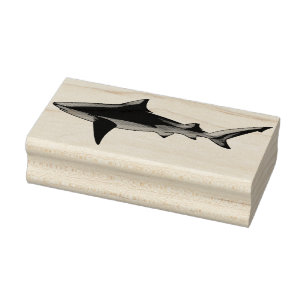 Haifisch Gummistempel