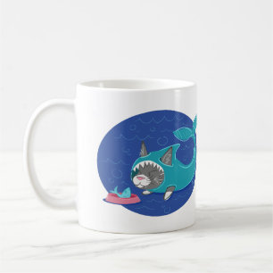 Haifisch-Katze - Tasse