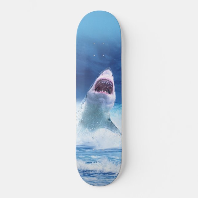 HAIFISCH-KIEFER ÖFFNEN SICH SKATEBOARD (Vorderseite)