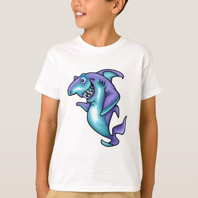 HAIFISCH-KLAMMERN T-Shirt (Vorderseite)