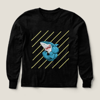 "Haifisch-Modus-Sweatshirt – Tiefsee-Stil mit Biss