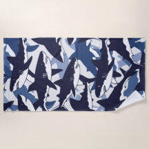 Haifisch-Muster – Blaues Ozeandesign