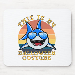Haifisch Papa Gruseliger Sonnenuntergang Lustig Mousepad