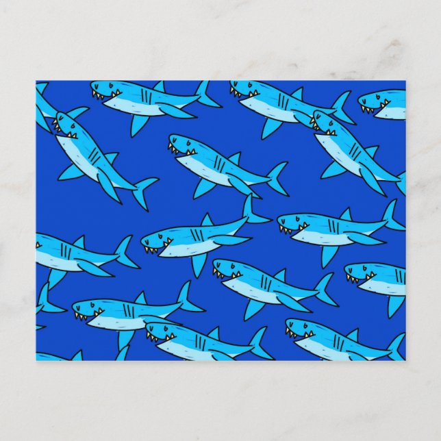 Haifisch Postkarte (Vorderseite)