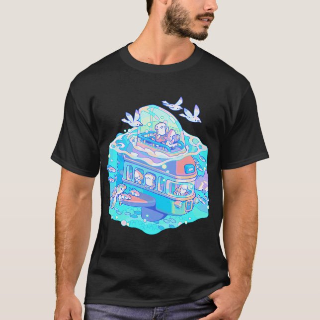 Haifisch Schiff T-Shirt (Vorderseite)