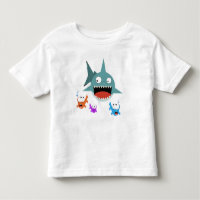Haifisch-Spaß-Kleinkind-T - Shirt