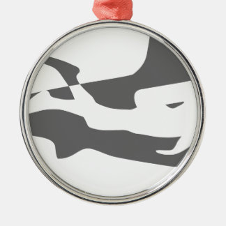 Haifisch-Sporttaucher-Tauchenshai tauchen Ornament Aus Metall