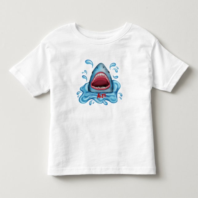 Haifisch-T-Shirt Kleinkind T-shirt (Vorderseite)
