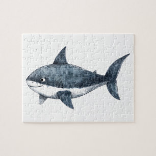 Haifisch zeichnend klein