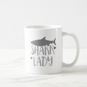 Haifischdame Kaffeetasse