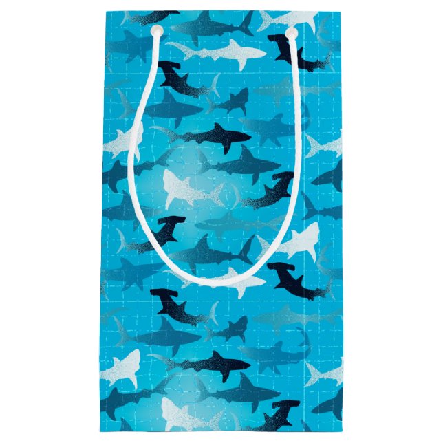 Haifische! Kleine Geschenktüte (Vorderseite)