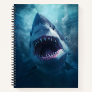 Haifischfisch Phantastischer Ozean Notizbuch