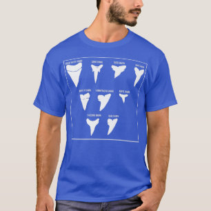 Haifischfisch Zahntypen 751 T-Shirt