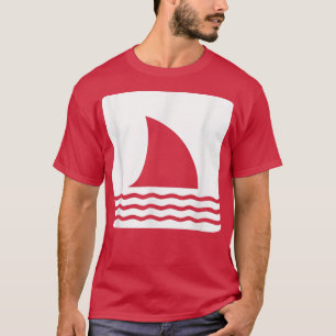 Haifischflossenansicht T-Shirt
