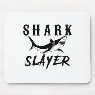 Haifischjäger Haifischfang Und Salzwasserangler  Mousepad