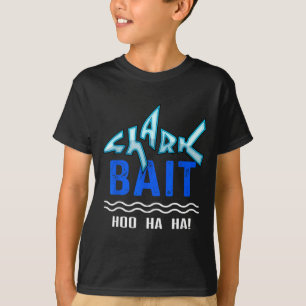 Haifischköder Hoo Ha Ha Lustig Lustiger Hai der Wo T-Shirt