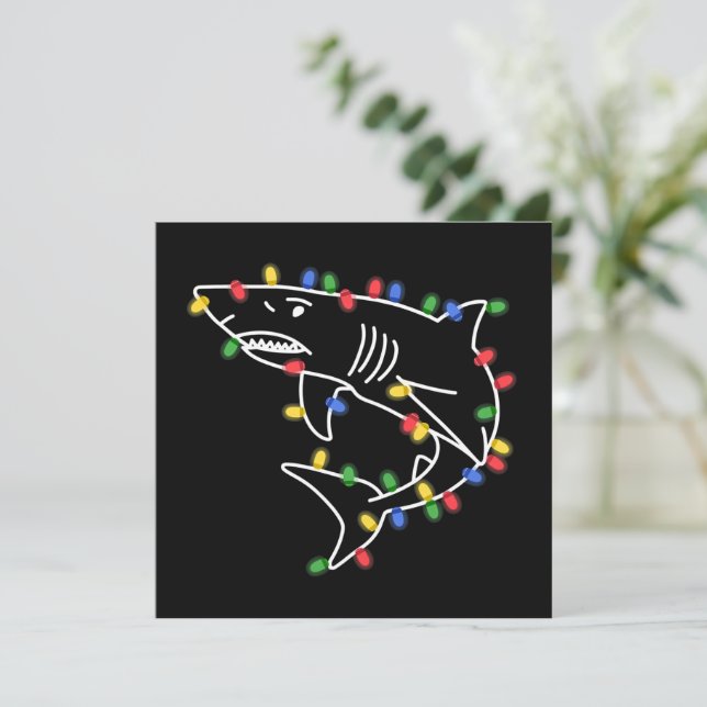Haifischliebhaber Baum Weihnachten Xmas Haustier T (Stehend Vorderseite)