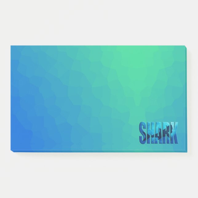 Haifischnachweispapiere Post-it Klebezettel (Vorderseite)