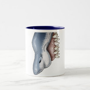 Haifischnase Zweifarbige Tasse