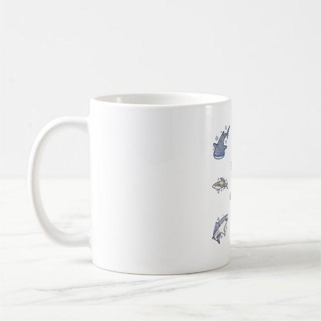 Haifischpackung Kaffeetasse (Links)
