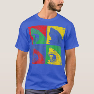 HaifischPop Art Vintage  T-Shirt
