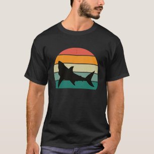 Haiflossenbiss Weißer Wal Hai Raubfisch Meer T-Shirt