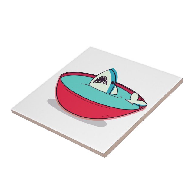 Haiflossensuppe Fliese (Seite)