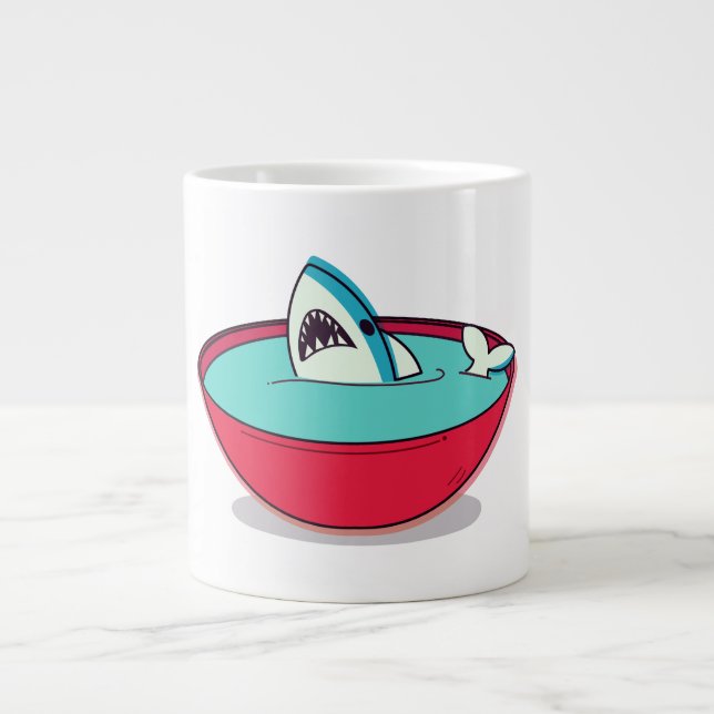 Haiflossensuppe Jumbo-Tasse (Vorderseite)