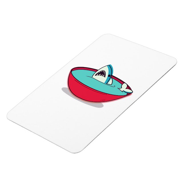 Haiflossensuppe Magnet (Linke Seite)