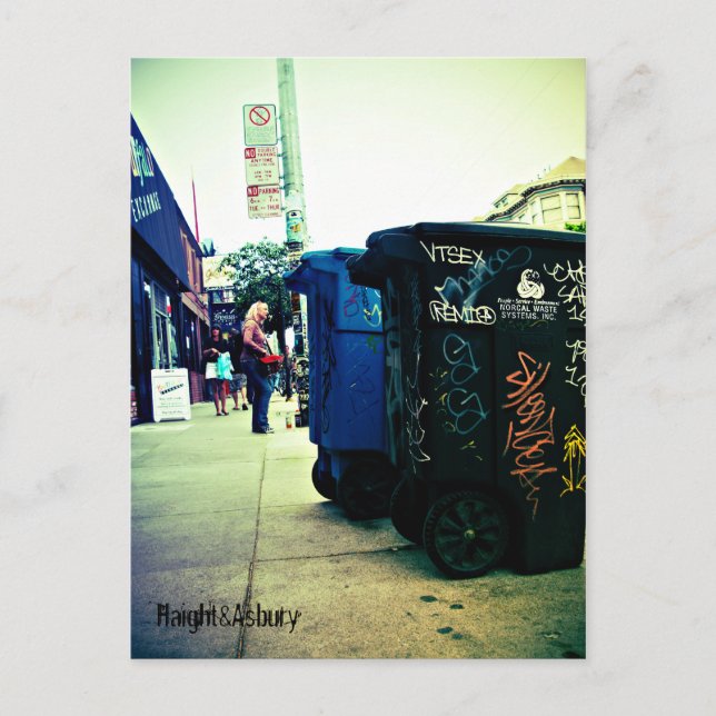 Haight&asbury Postkarte (Vorderseite)