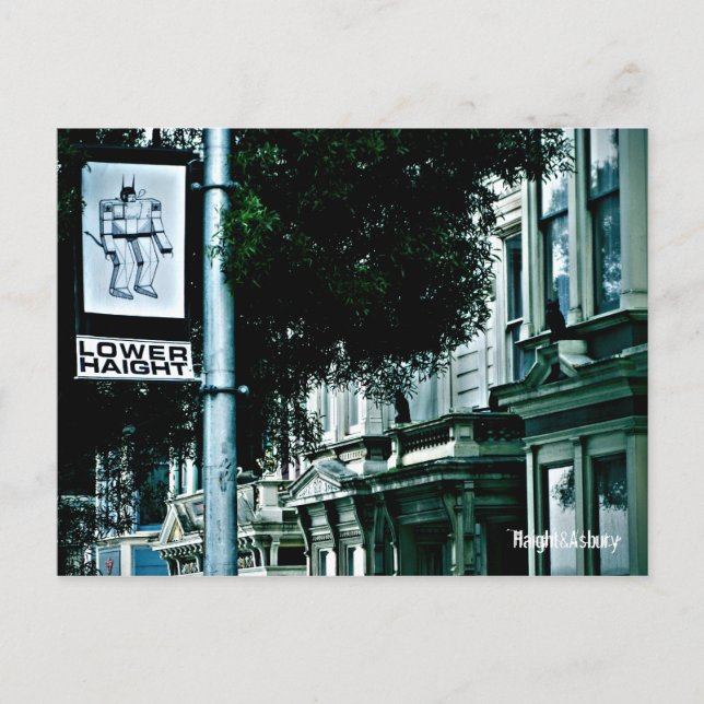 Haight&Asbury Postkarte (Vorderseite)