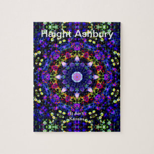 Haight Ashbury psychedelische Hippie-Mode-Kunst