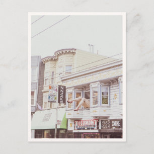 Haight Ashbury San Francisco Piedmont Boutique Postkarte