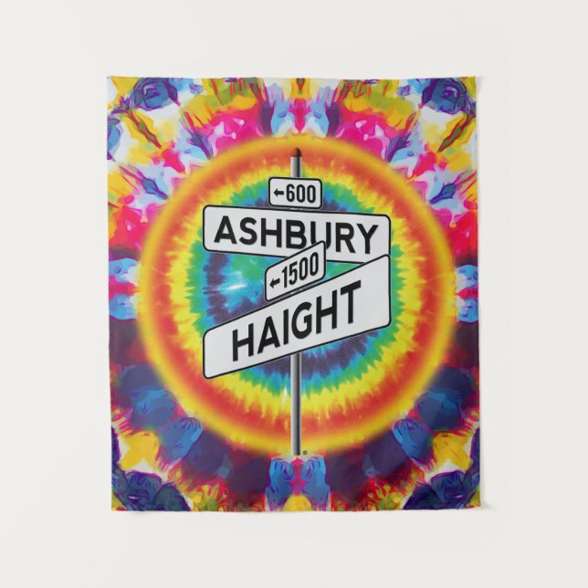 Haight & Ashbury Tapestry Wandteppich (Vorderseite)