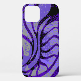 Haight Ashbury Vintag Psychedelic Paisley Lila iPhone 16 Pro Hülle