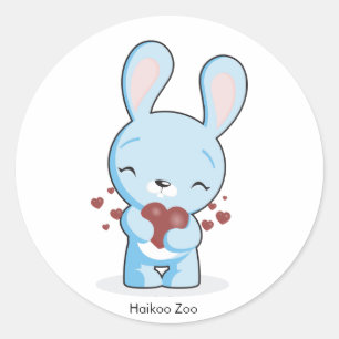 Haikoo Zoo Bunny Stickers
