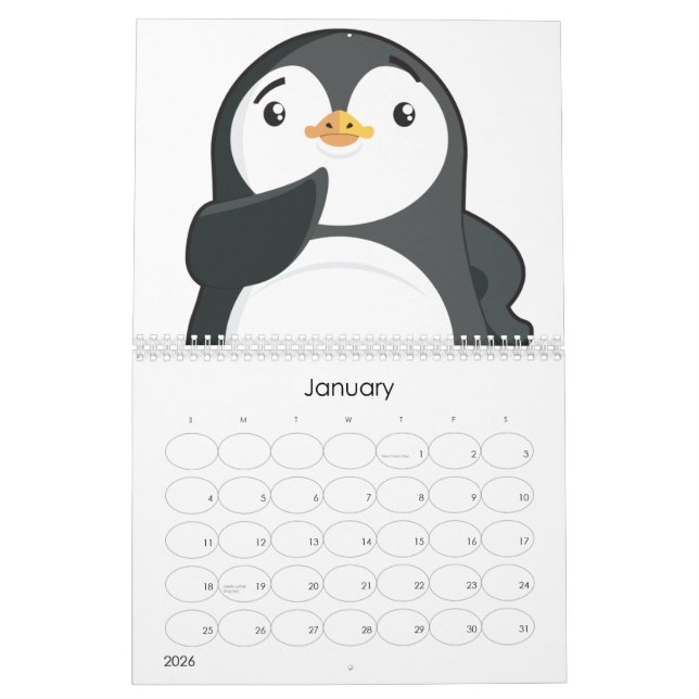 Haikoo Zoo-Kalender Kalender (Jan 2026)