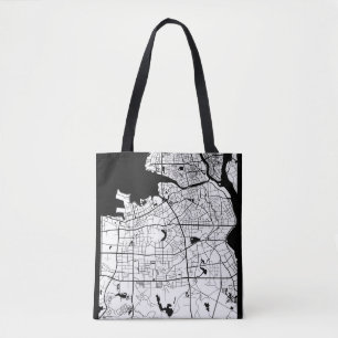 Haikou China Karte Tasche