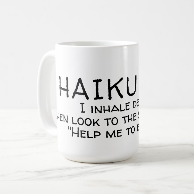 HAIKU 05 KAFFEETASSE (Vorderseite Links)