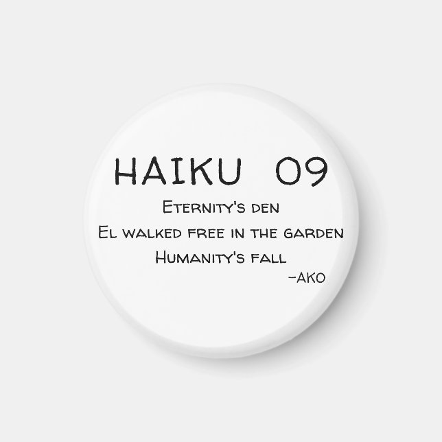 HAIKU 09 MAGNET (Vorne)
