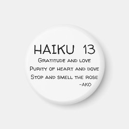HAIKU 13 MAGNET