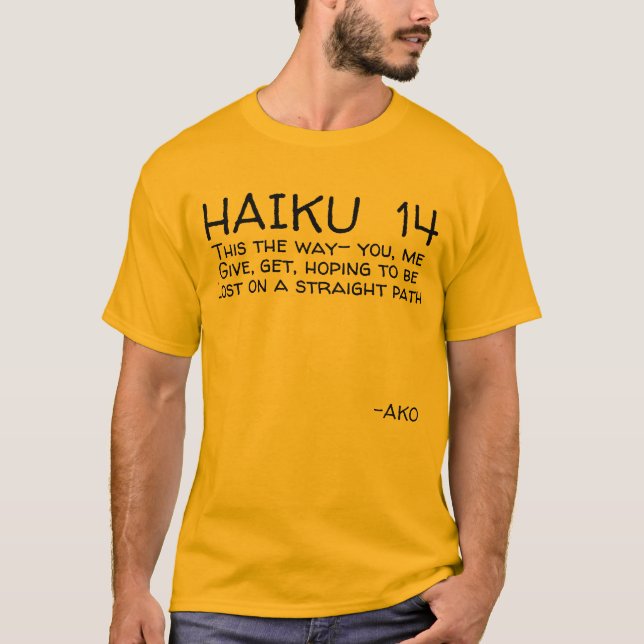 HAIKU 14 T-Shirt (Vorderseite)