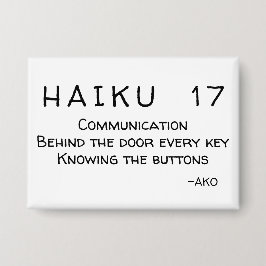 HAIKU 17 BUTTON