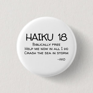 HAIKU 18 BUTTON