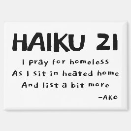 HAIKU 21 MAGNET