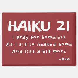 HAIKU 21 MAGNET