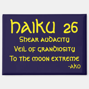 HAIKU 26 MAGNET