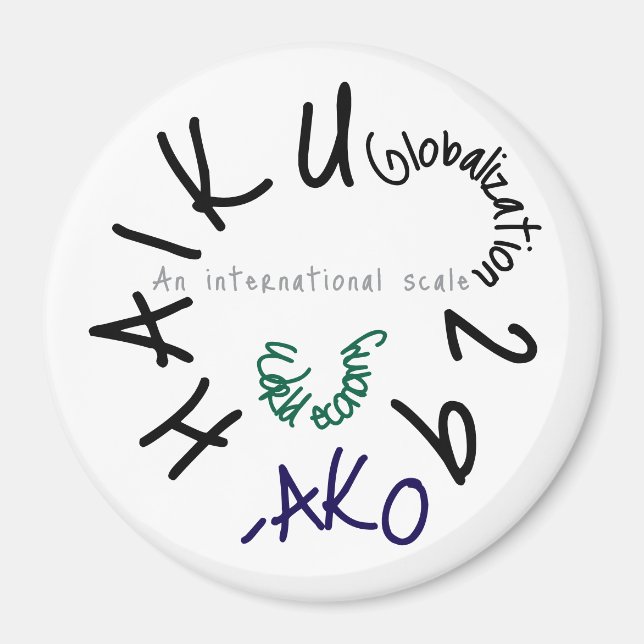 HAIKU 29 MAGNET (Vorne)