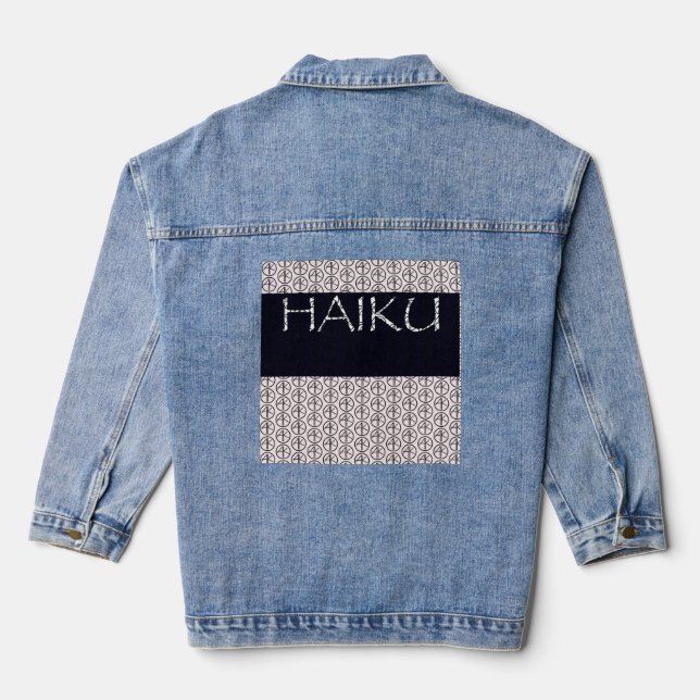 HAIKU 48 DENIM JACKET (Verso)